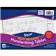 Pacon Multi-Program Handwriting Tablet - 40 Sheets - Both Side Ruling Surface - Ruled - 1.13" Ruled - 10 1/2" x 8" - White Paper