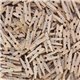 Creativity Street WoodCrafts Natural Mini Clothespins - Mini - 1" Length x 1.5" Width - for Artwork - 250 / Pack - Natural - Woo