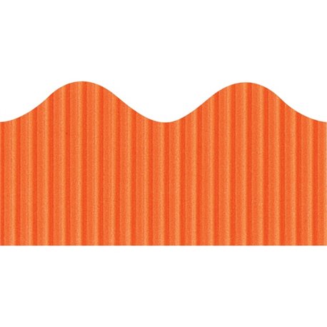 Bordette Decorative Border - Orange - 2.25" x 50' - 1 Roll/Pkg