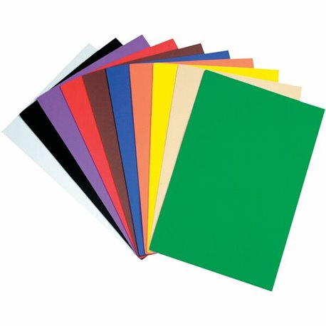 Creativity Street Wonderfoam Sheets - Craft - 18"Height x 12"Width x 0.80"Length - 1 / Pack - Assorted - Foam