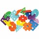 Creativity Street Wonderfoam Giant Design Shapes - Learning Theme/Subject - 40 x Shape Shape - 4" Height x 7" Width - Assorted -