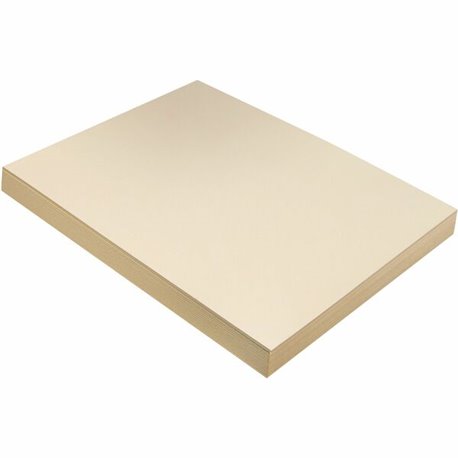 Pacon Medium Weight Manila Tagboard - Art Project, Craft Project - 9"Width x 12"Length - 100 / Pack - Manila