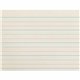 Zaner-Bloser Broken Midline Ruled Paper - Printed - 1.13" Ruled - 30 lb Basis Weight - 8" x 10 1/2" - White Paper - 500 / Ream