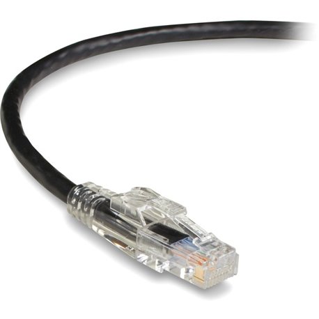 Black Box GigaBase 3 Cat.5e UTP Patch Network Cable - 50 ft Category 5e Network Cable for Patch Panel, Wallplate, Network Device