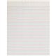 Zaner-Bloser Dotted Midline Newsprint Paper - Letter - 500 Sheets - 0.50" Ruled - Letter - 8" x 10 1/2" - White Paper - 500 / Re