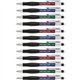 Paper Mate Comfortable Ultra Mechanical Pencils - 2 Lead - 0.7 mm Lead Diameter - Black Lead - Assorted Barrel - 1 Dozen