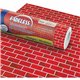 Fadeless Bulletin Board Art Paper - Bulletin Board - 6"Height x 48"Width x 50 ftLength - 1 / Roll - Red