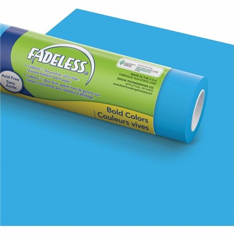 Fadeless Bulletin Board Art Paper - ClassRoom Project, Home Project, Office Project - 48"Width x 50 ftLength - 1 / Roll - Brite 