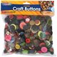 Creativity Street Craft Button Variety Pack - Craft, Classroom Activities, Collage, Decoration, Mask, Puppet, Toy - 1 / Pack - A