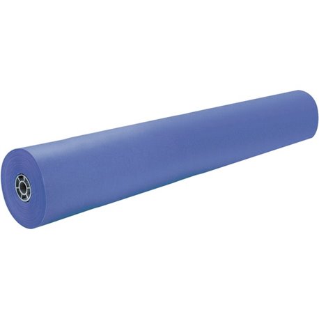 Rainbow Kraft Colored Kraft Duo-Finish Kraft Paper - ClassRoom Project - 36"Width x 1000 ftLength - 1 / Roll - Royal Blue - Kraf