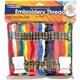 Creativity Street Embroidery Thread Pack - Assorted