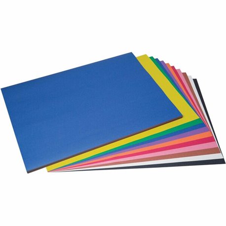 Prang Construction Paper - Multipurpose - 24"Width x 18"Length - 50 / Pack - Assorted