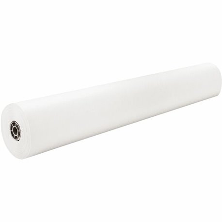 Spectra ArtKraft Duo-Finish Kraft Paper - ClassRoom Project - 36"Width x 1000 ftLength - 1 / Roll - White - Kraft