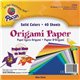 Pacon Origami Paper - Art, Craft - 9"Height x 9"Width - 40 / Pack - Assorted