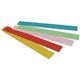 Pacon Kraft Lightweight Sentence Strips - 3"H x 24"W - Dual-Sided - 1.5" Rule/Single Line Rule - 100 Strips/Pack - 5 Assorted Co