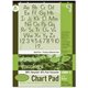 Decorol Recycled Chart Pad - 70 Sheets - Strip - Front Ruling Surface - Ruled - 1.50" Ruled - 24" x 32" - White Paper - Manuscri