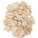 Creativity Street Creativity Street Natural Wood Shapes Set - Star, Heart, Geometric, Circle, Square Shape - Natural - Wood - 10