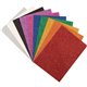 Creativity Street Wonderfoam Glitter Sheets - Art Project, Craft Project - 8.50"Height x 8.25"Width x 11.70"Length - 10 / Pack -