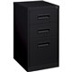 Lorell 19" Box/Box/File Mobile File Cabinet with Recessed Pull - 15" x 19" x 28" - 3 x Drawer(s) for Box, File - Letter - Ball-b