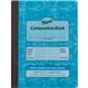 Pacon Dual Ruled Composition Book - 100 Sheets - 9.75" - BlueCardboard Cover - Sturdy, Hard Cover - 1 Each