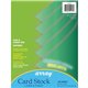 Pacon Color Brights Cardstock - Emerald Green - Letter - 8 1/2" x 11" - 65 lb Basis Weight - 100 / Pack - Acid-free, Recyclable,