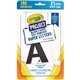 Crayola Self-adhesive Paper Letters - Self-adhesive - 2.50" Height - Black/White - Paper - 310 / Pack