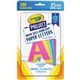 Crayola Self-Adhesive Paper Letters - Self-adhesive - Assorted Neon - Paper - 310 / Pack