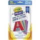 Crayola Self-adhesive Paper Letters - Self-adhesive - 2.50" Height - Assorted - Paper - 216 / Pack