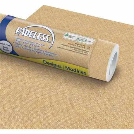 Fadeless Bulletin Board Paper Rolls - Art Project, Craft Project, School, Home, Office Project - 48"Width x 50 ftLength - 50 lb 