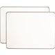 Pacon Magnetic Whiteboard - 12" (1 ft) Width x 9" (0.8 ft) Height - White Melamine Surface - Magnetic - 2 / Pack