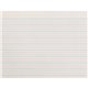 Zaner-Bloser Dotted Midline Newsprint Paper - 500 Sheets - 0.50" Ruled - Unruled Margin - 10 1/2" x 8" - White Paper - 500 / Pac