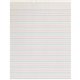 Zaner-Bloser Dotted Midline Newsprint Paper - Letter - 500 Sheets - 0.50" Ruled - Letter - 8" x 10 1/2" - White Paper - 500 / Re