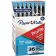 Paper Mate Retractable Profile Ballpoint Pens - Super Bold Pen Point - 1.4 mm Pen Point Size - Conical Pen Point Style - Refilla