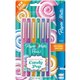 Paper Mate Flair Candy Pop Limited Edition Felt Tip Pen - Medium Pen Point - Assorted - Felt Tip - 6 / Pack