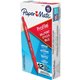 Paper Mate Profile 1.0mm Ballpoint Pens - Medium Pen Point - 1 mm Pen Point Size - Conical Pen Point Style - Retractable - Red -