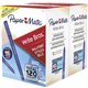 Paper Mate Ballpoint Stick Pens - Medium Pen Point - Blue - 120 / Box