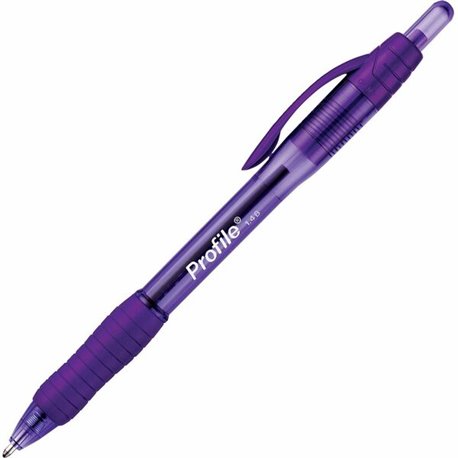 Paper Mate Profile Retractable Ballpoint Pens - Super Bold Pen Point - 1.4 mm Pen Point Size - Bullet Pen Point Style - Retracta