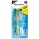 Paper Mate Clear Point Mechanical Pencils - 0.7 mm Lead Diameter - Refillable - Black Lead - Assorted Barrel - 2 / Pack