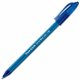 Paper Mate ComfortMate Triangular Ink Pens - Medium Pen Point - Blue - Blue Rubber Barrel - 1 Dozen