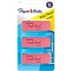 Paper Mate Pink Pearl Eraser - Pink - Rubber - 3 / Pack - Self-cleaning, Tear Resistant, Smudge-free, Soft, Pliable