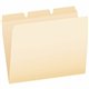 Pendaflex Ready-Tab 1/3 Tab Cut Letter Recycled Top Tab File Folder - 8 1/2" x 11" - Top Tab Location - Assorted Position Tab Po