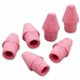 Paper Mate Arrowhead Pencil Cap Eraser - Pink - Arrow - 144 / Box