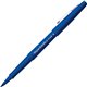 Paper Mate Flair Point Guard Felt Tip Marker Pens - Medium Pen Point - Blue Water Based Ink - Blue Barrel - 1 Dozen