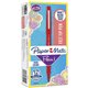 Paper Mate Flair Point Guard Felt Tip Marker Pens - Medium Pen Point - Red Water Based Ink - Red Barrel - 1 Dozen