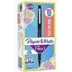 Paper Mate Flair Point Guard Felt Tip Marker Pens - Medium Pen Point - Black Water Based Ink - Black Barrel - 1 Dozen