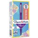 Paper Mate Flair Point Guard Felt Tip Marker Pens - Medium Pen Point - Purple Water Based Ink - Purple Barrel - 1 Dozen