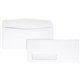 Quality Park No. 10 Single Window Envelopes - Single Window - 10 - 4 1/8" Width x 9 1/2" Length - 24 lb - Adhesive - Wove - 500 