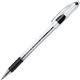 Pentel R.S.V.P. Ballpoint Stick Pens - Fine Pen Point - 0.7 mm Pen Point Size - Refillable - Black - Clear Barrel - 12 / Box