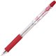 Pentel Recycled Retractable R.S.V.P. Pens - Medium Pen Point - 1 mm Pen Point Size - Refillable - Retractable - Red - Clear Barr