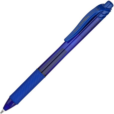 EnerGel EnerGel-X Retractable Gel Pens - Bold Pen Point - 1 mm Pen Point Size - Refillable - Retractable - Blue Gel-based Ink - 